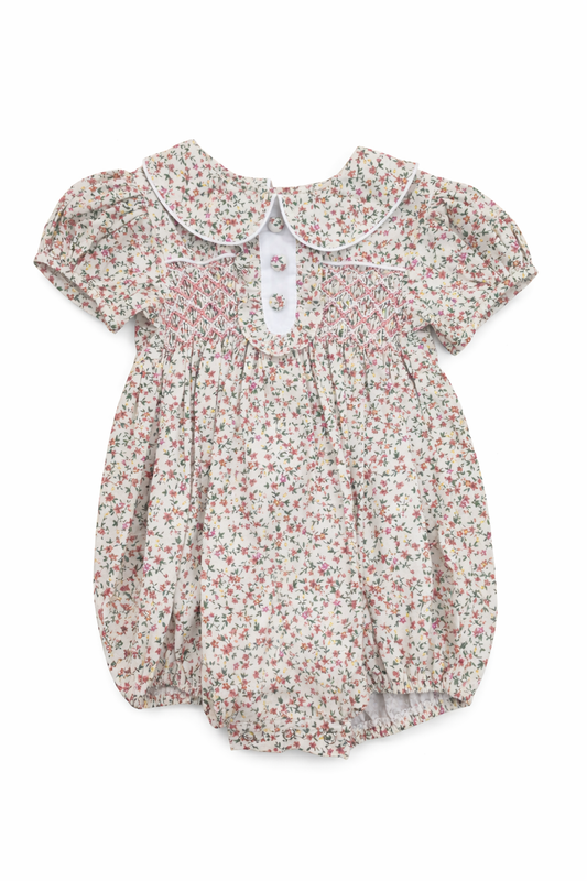 Samantha Floral 3 Button Bubble-202