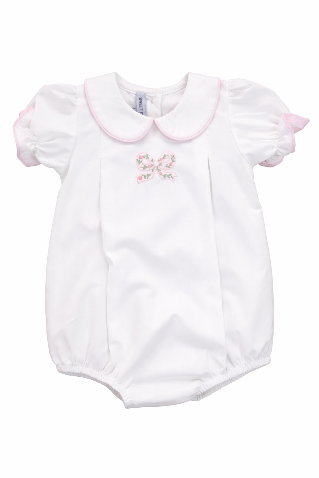 Bow Emb White Bubble/1474
