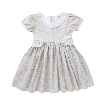 Gwen Pumpkin Tab Dress