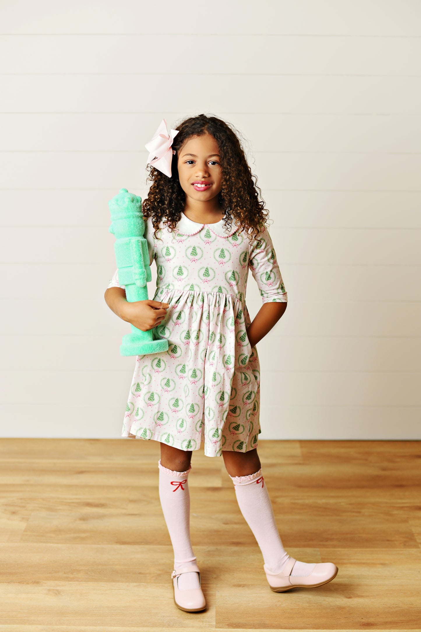 Christmas Tree Twirl Dress