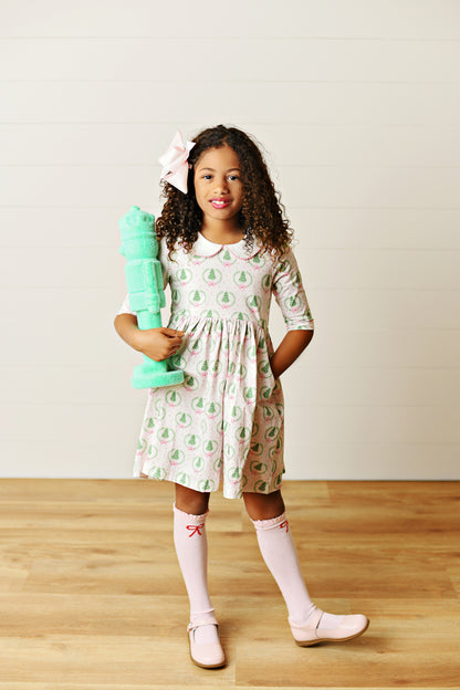 Christmas Tree Twirl Dress