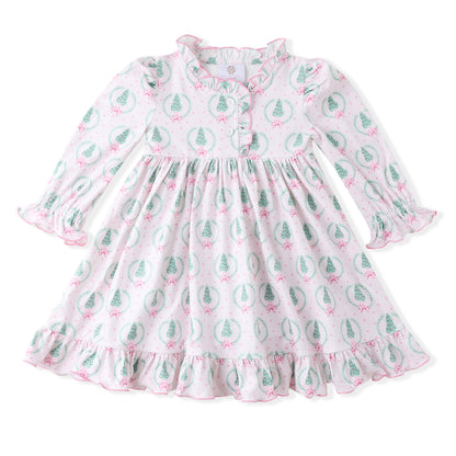 Christmas Tree Butterknit Dress