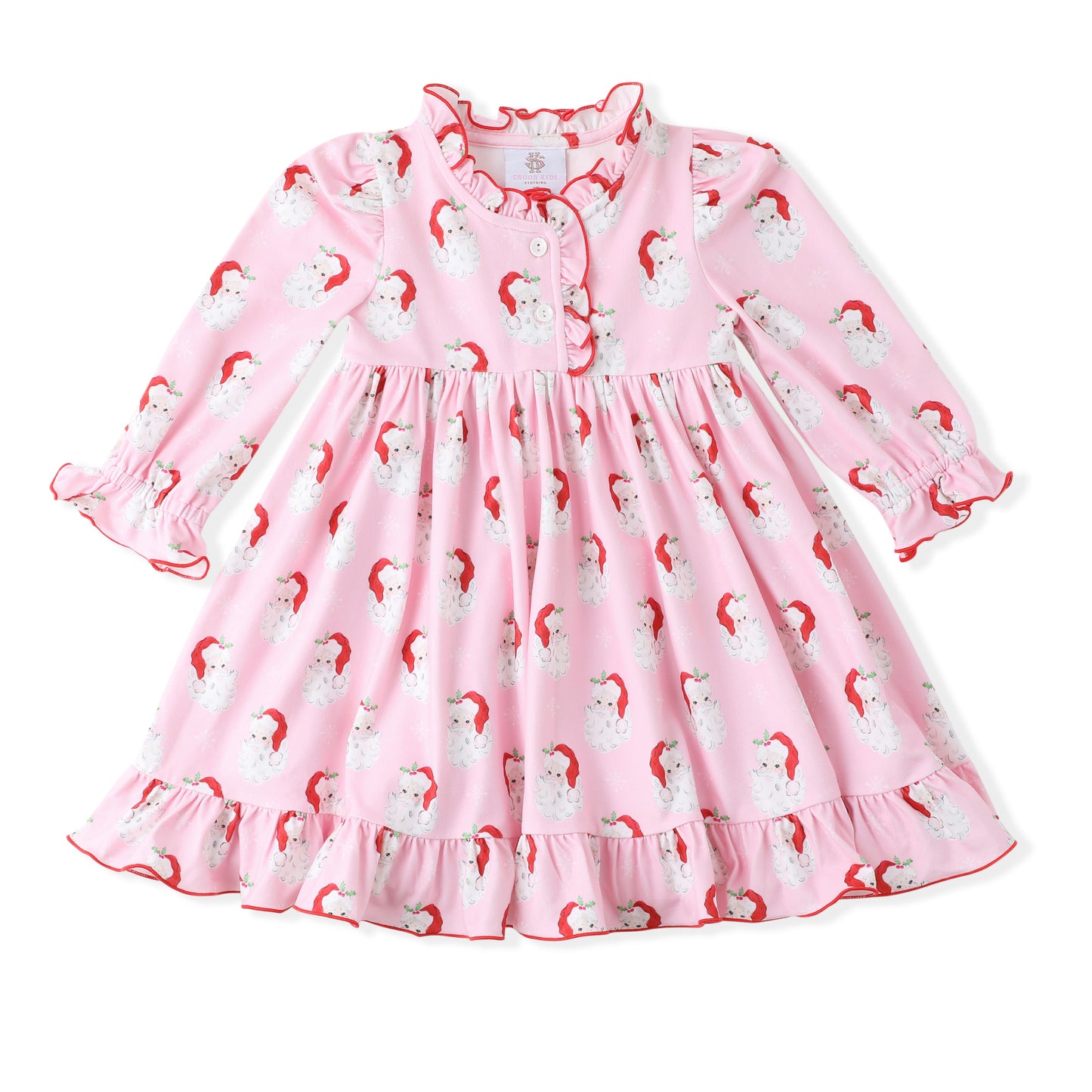 Pink Santa Butterknit Dress
