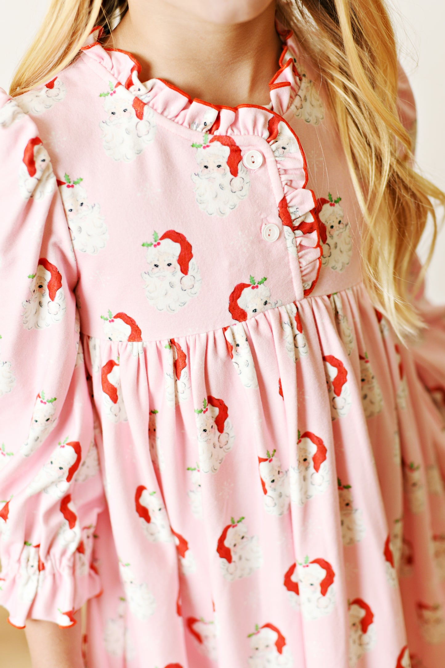 Pink Santa Butterknit Dress