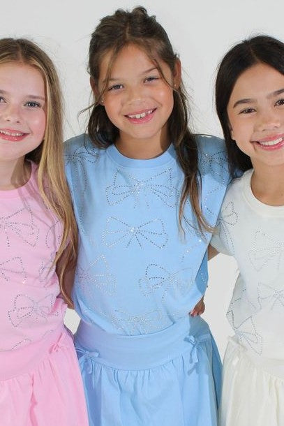 Rhinestones Dolman Top