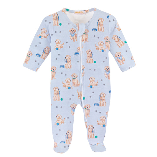 Puppy Adventures Zip Footie