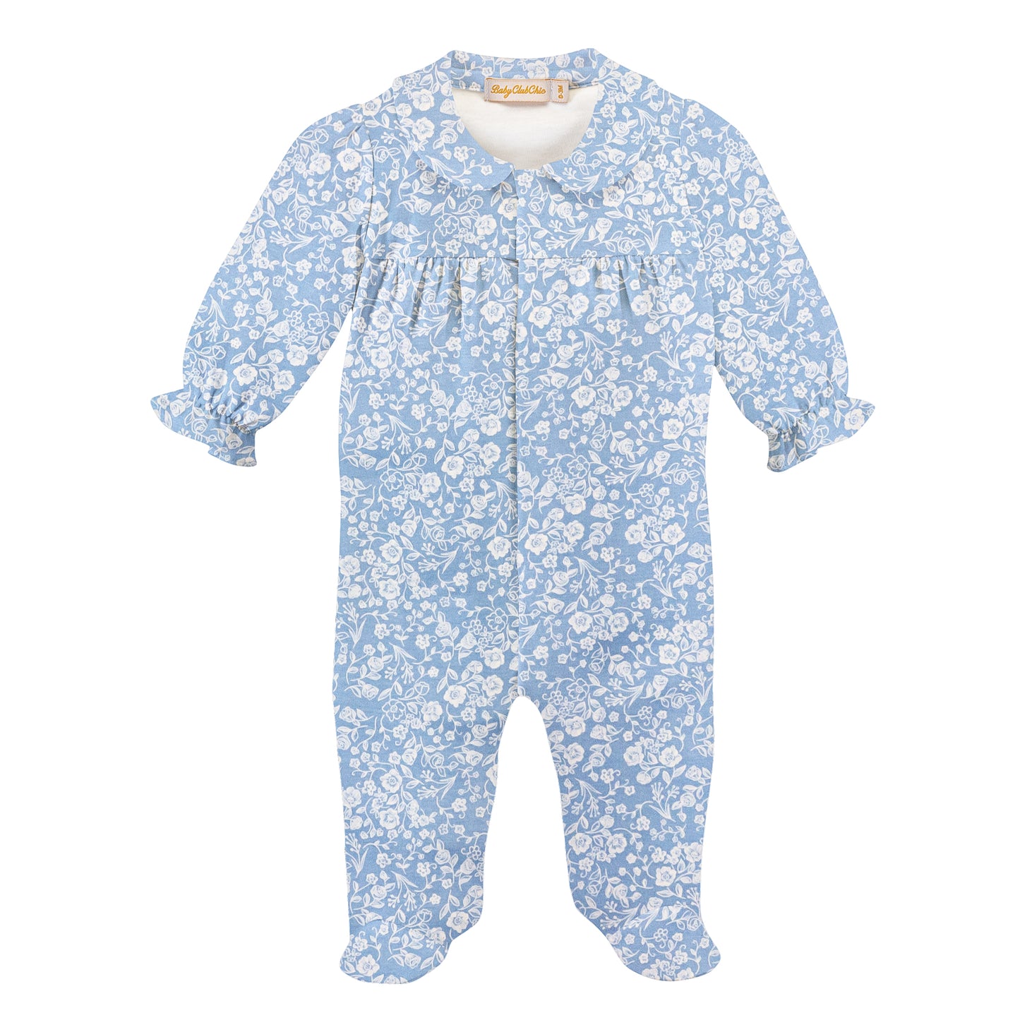 Blooming Garden Collar Footie