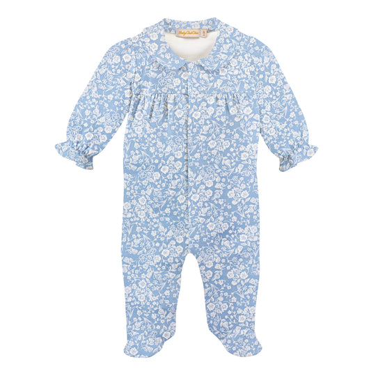 Blooming Garden Collar Footie