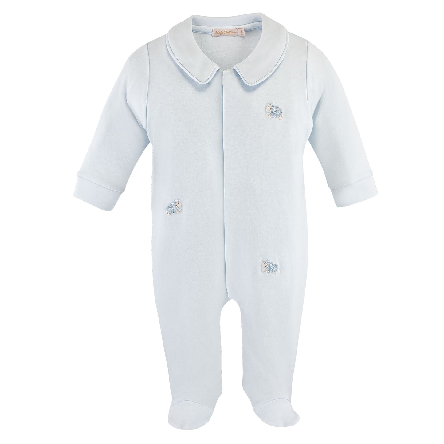 Little Sheep Emb Footie-7302