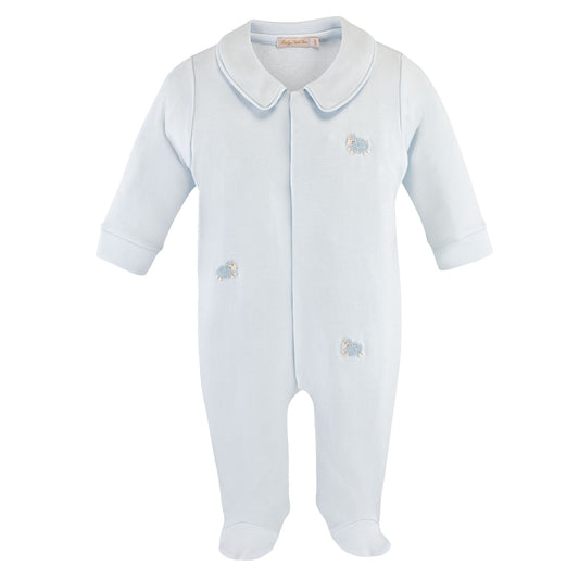 Little Sheep Emb Footie-7302