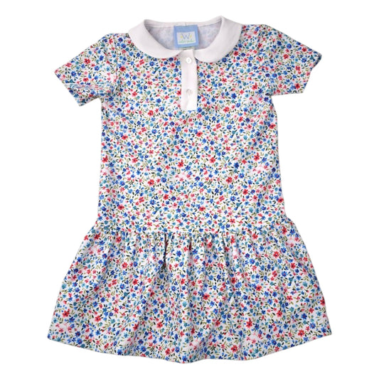 Blue Floral Dress