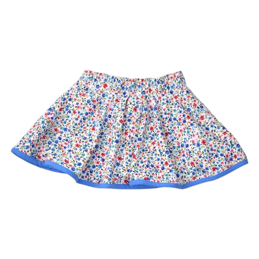 Blue Floral Skort