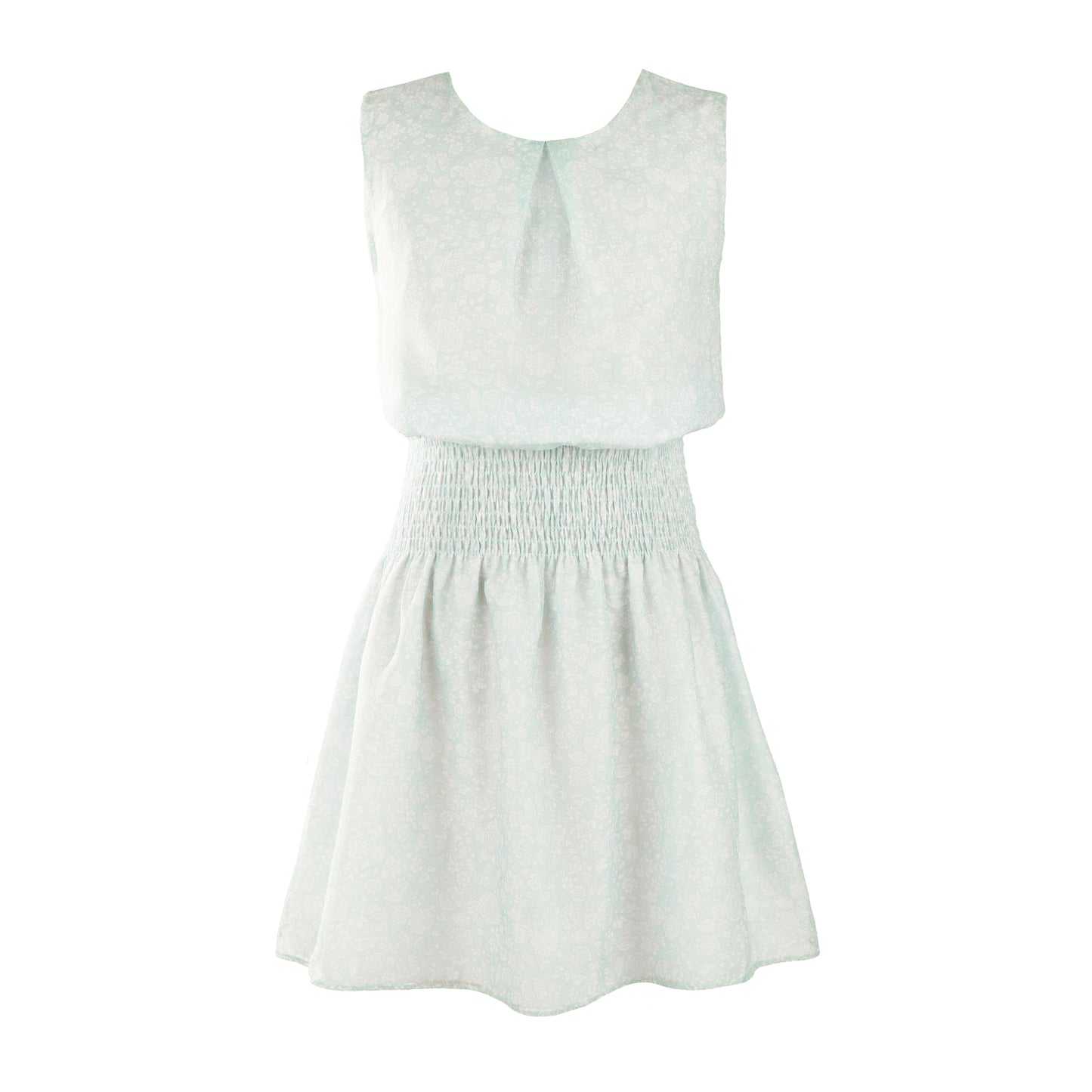 The Maddy Dress - Aqua