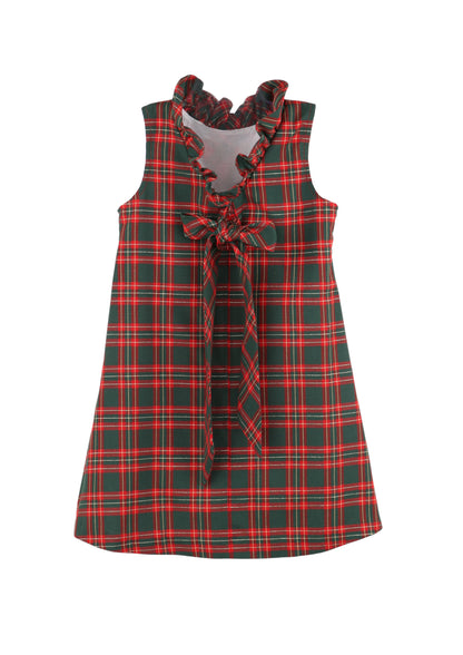 The Blair Plaid Dress - Red