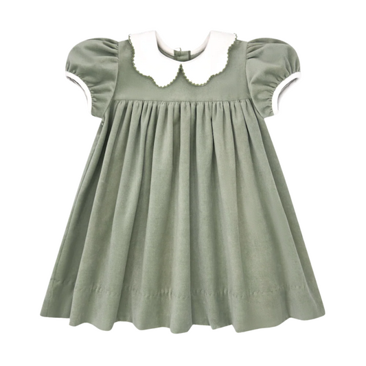Special Dress - Green Velvet