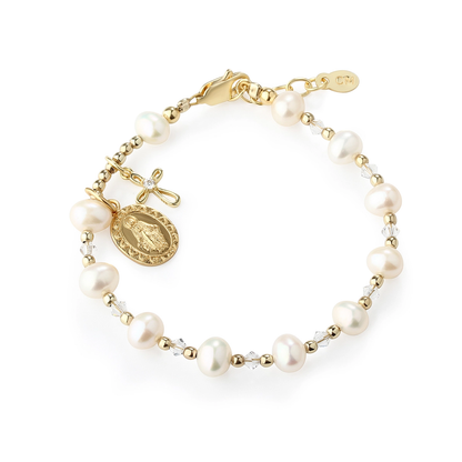 Communion Bracelet W/ Miraculous Medal