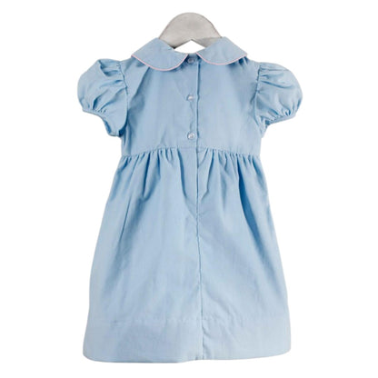 Lt. Blue Corduroy Claire Dress
