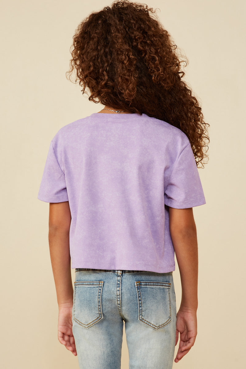 Athletic Jersey Top - Lavender