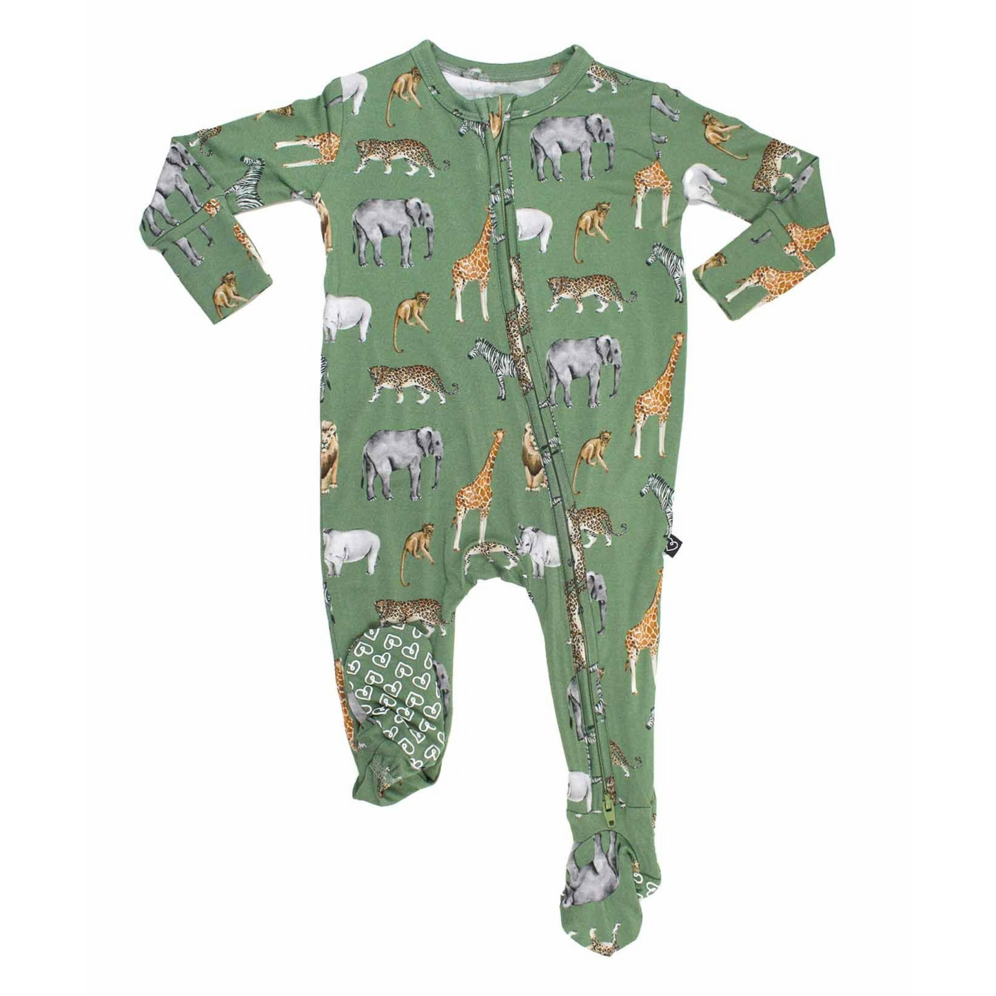George Zippered Footie