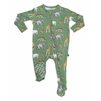 George Zippered Footie