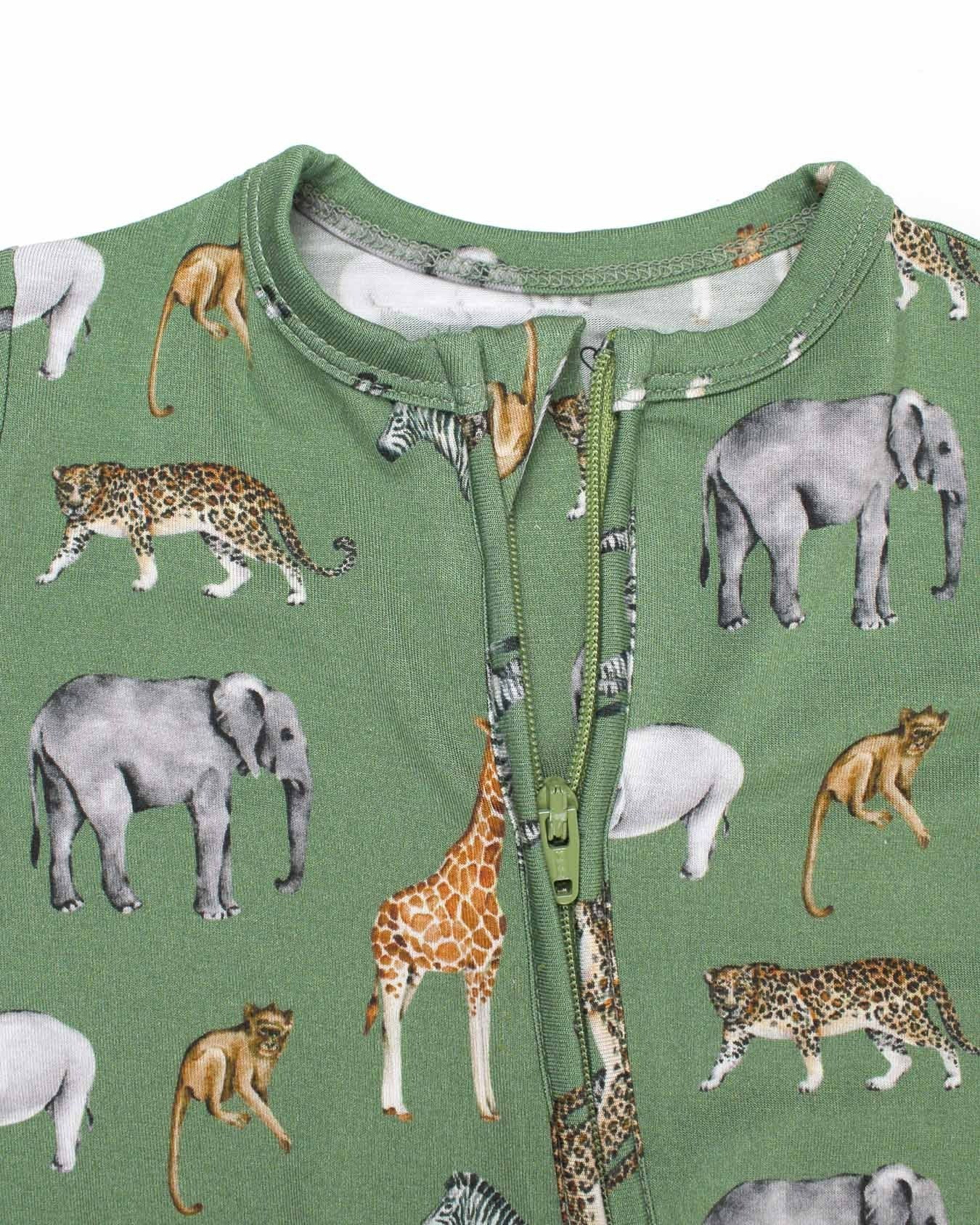 George Zippered Footie