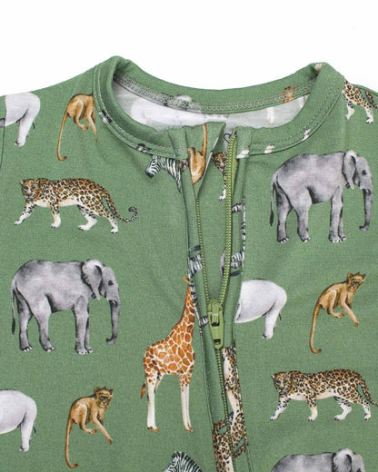 George Zippered Footie