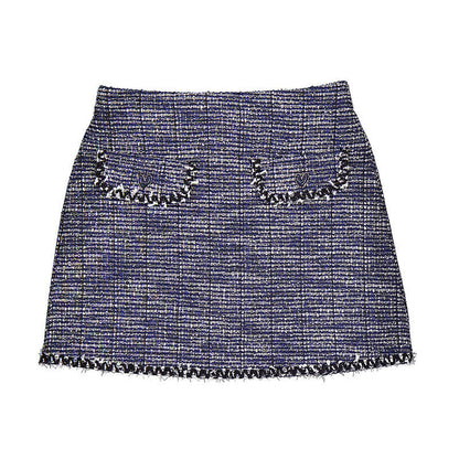 Tweed Knit Skort-7935