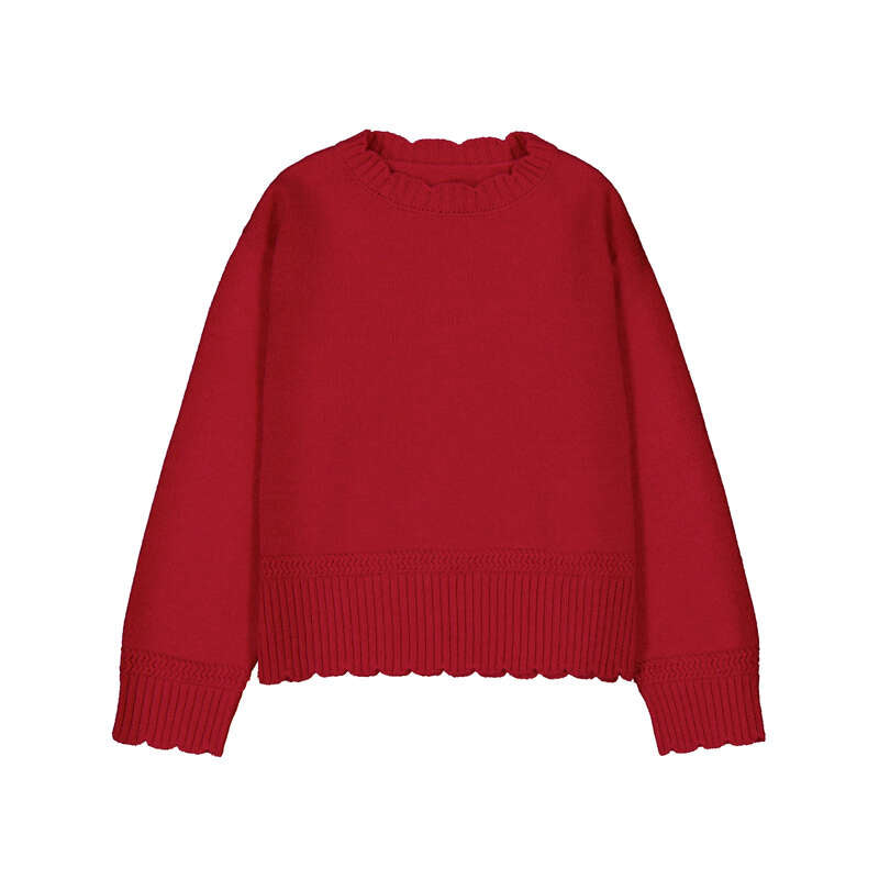 Knitted Smooth Sweater-4320