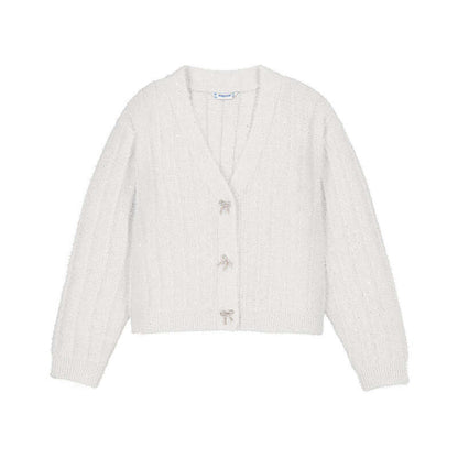 Cardigan w Rhinestone Bows-7345