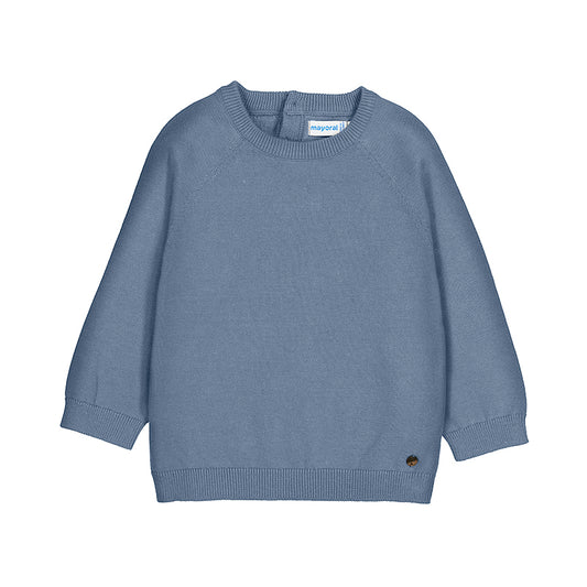Basic Cotton Sweater - Iceberg