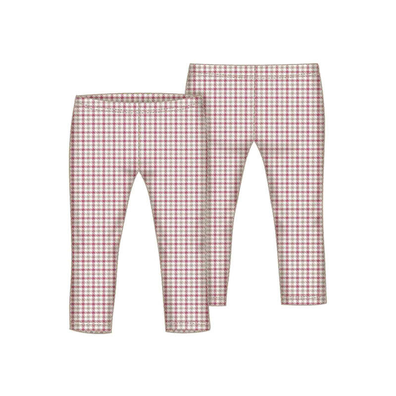 Printed Houndstooth Legging-2779