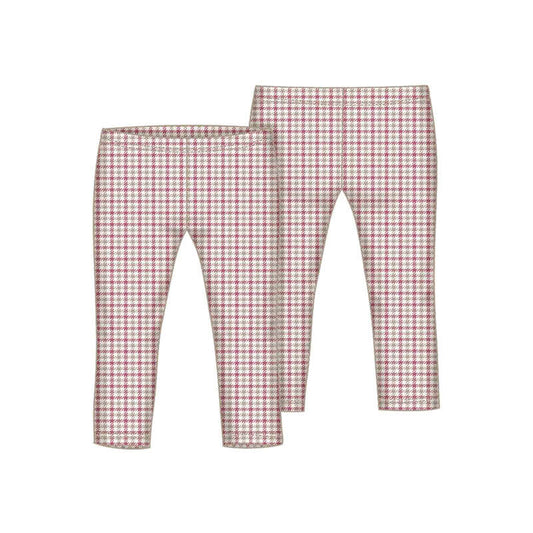 Printed Houndstooth Legging-2779