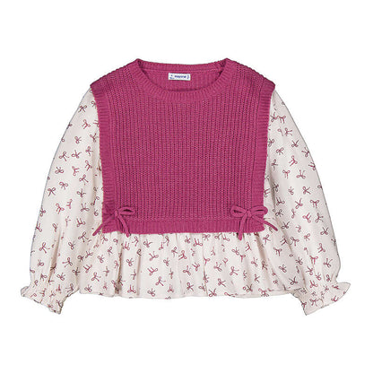 Vest w Blouse - 4036