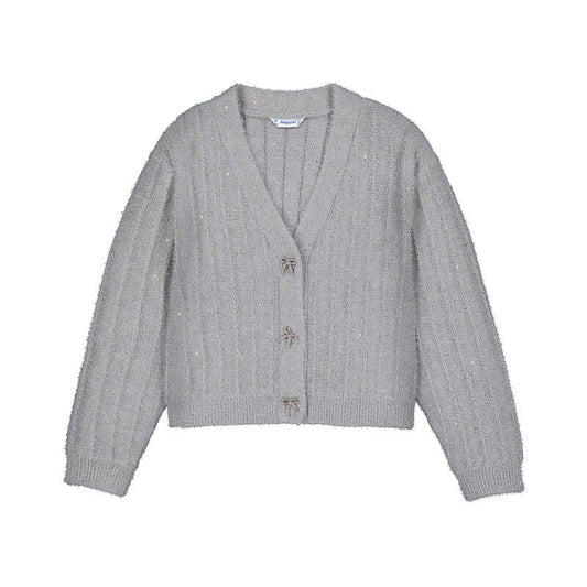 Cardigan w Rhinestone Bows-7345