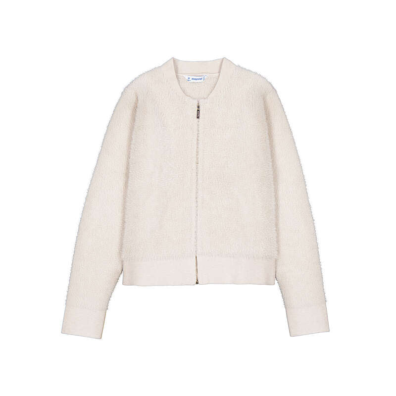 Ecru Furry Sweater