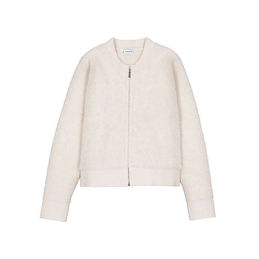 Ecru Furry Sweater