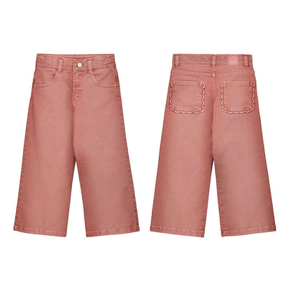 Twill Pant w Trimmed Pocket-4521
