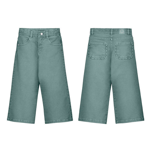 Twill Pant w Trimmed Pocket-4521