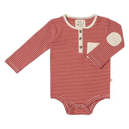 Stanton Onesie - Red/Cream
