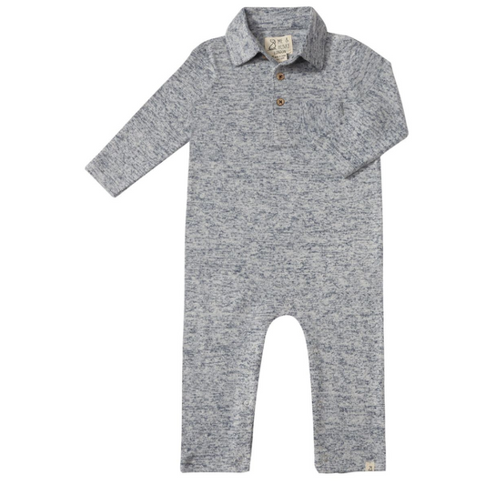 Kingston Romper - Heather Navy
