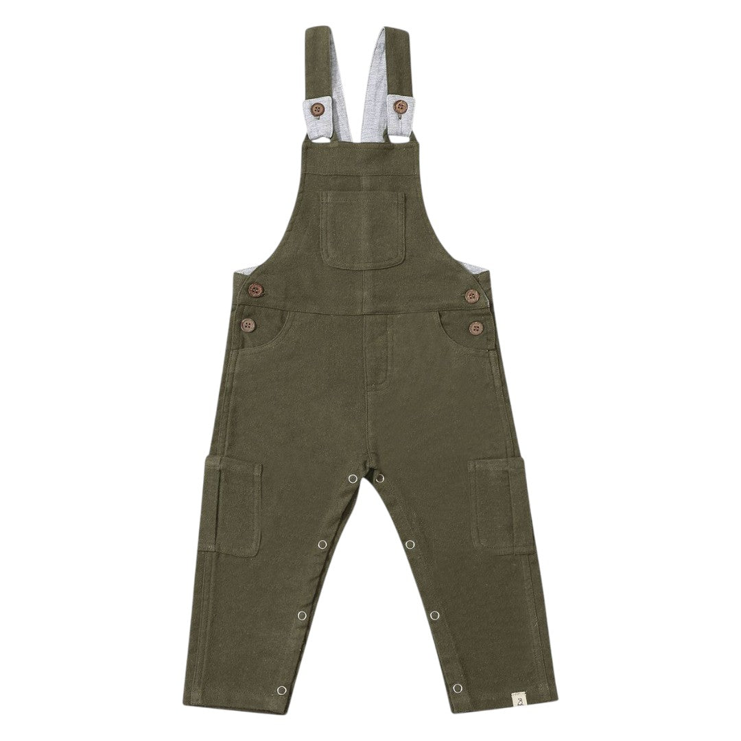 Bash Overalls - Olive