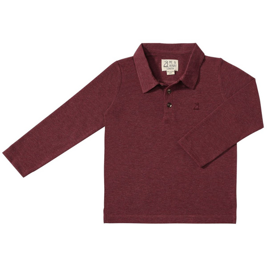 Spencer Polo - Burgundy