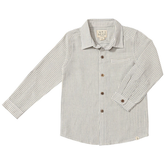 Atwood Shirt - Blue/Wht. Stripe