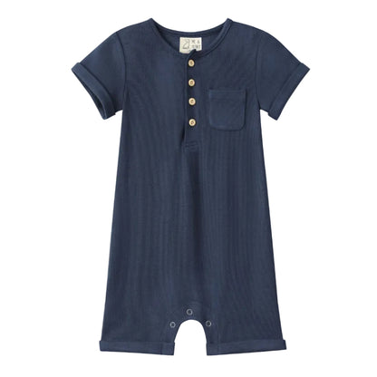 Camborne Romper - Navy