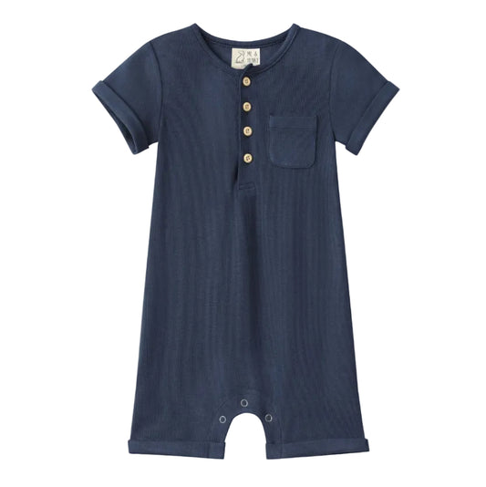 Camborne Romper - Navy