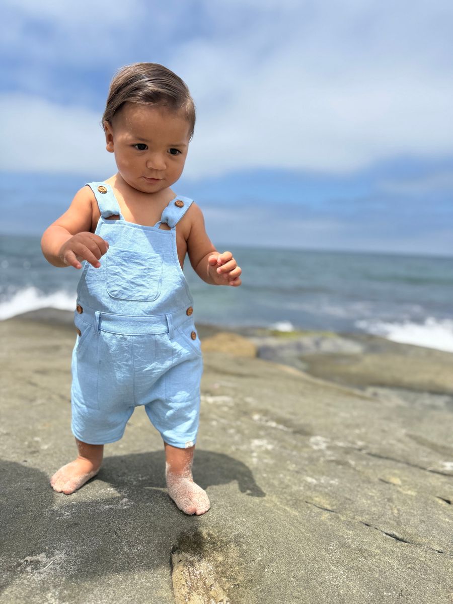Bowline Overalls - Pale Chambray