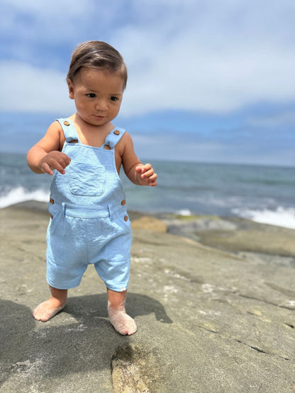 Bowline Overalls - Pale Chambray