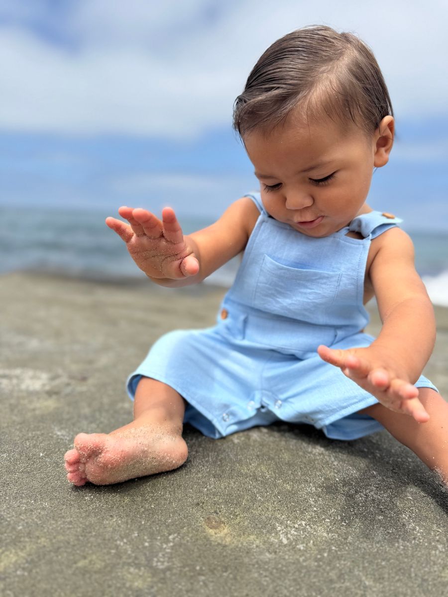 Bowline Overalls - Pale Chambray