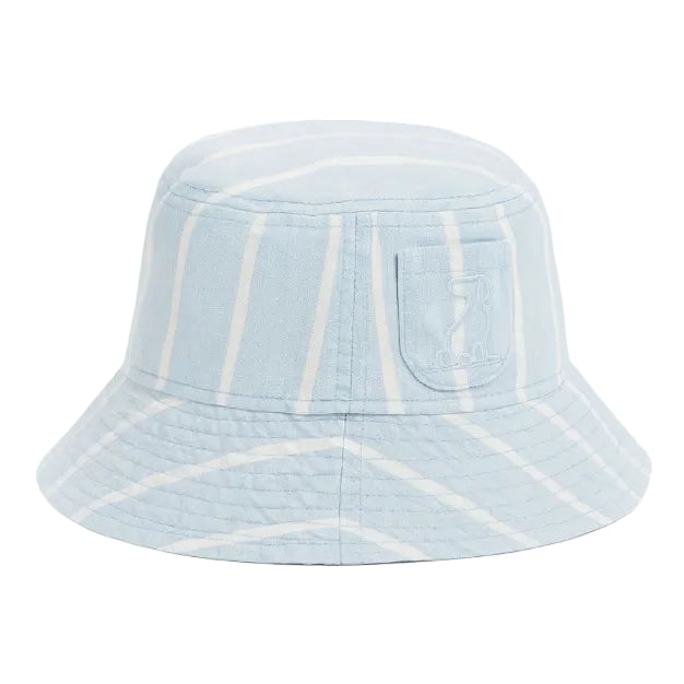 Bucket Hat - Chambray Stripe