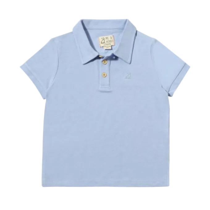 Shipping Polo - Pale Blue